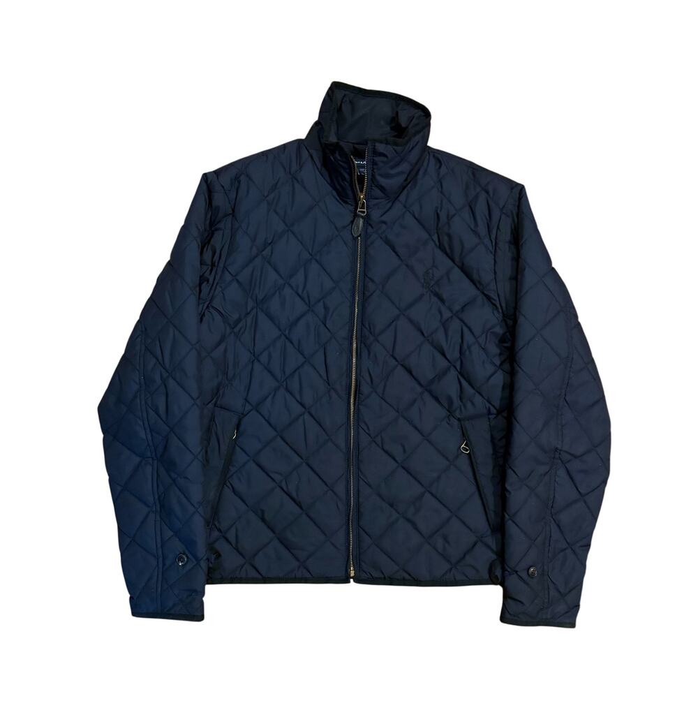Ralph Lauren Sport Women’s Dark Blue Quilted Jacket - Large